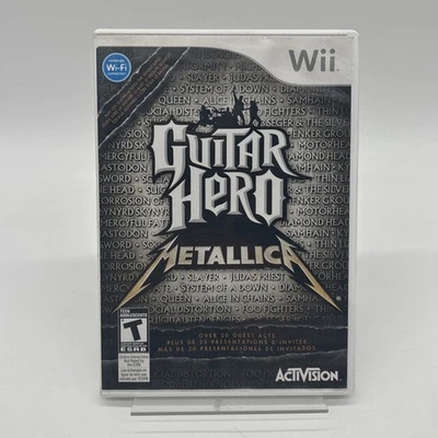 Guitar Hero: Metallica (Nintendo Wii, 2009) - Image 1 of 4