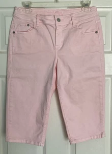 Women’s Pink Capri Pants Long Shorts Size 6 Tommy Bahama - Picture 1 of 3