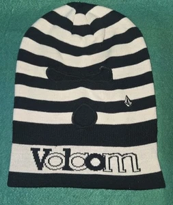 Volcom Snowboard Balaclava Face Mask Border Pullover Black White - Picture 1 of 4