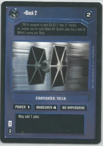 Star Wars CCG - Black 2 - NM - Limited - 1995 - BB - Decipher - Bild 1 von 1