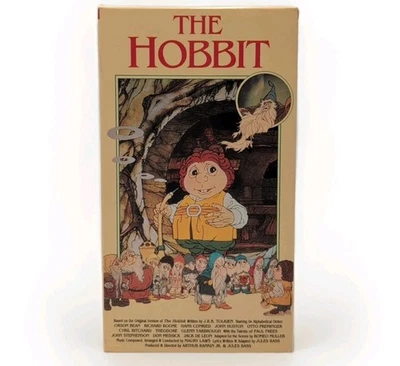The Hobbit (VHS, 1977) Animated J.R. Tolkien ^^ Buy 2 Get 1 Free ^^ - Image 1 of 3