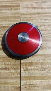 Village Variety Discus for Practice Nylon Track and Field Throwing Discus Red - Picture 1 of 4