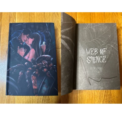 Dark & Disturbed Signing Exclusive of Web of Silence Duet by Leigh Rivers SIGNED - Image 1 of 4