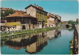 MILANO - VICOLO LAVANDAI - ALZAIA NAVIGLIO GRANDE - VIAGG. -87320- - Picture 1 of 1