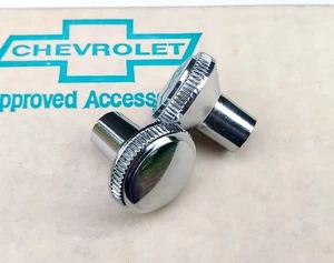 1964 Impala Chevelle Malibu Original GM AM AM/FM Outer Radio Knobs 64 SS 327 409 - Picture 1 of 4