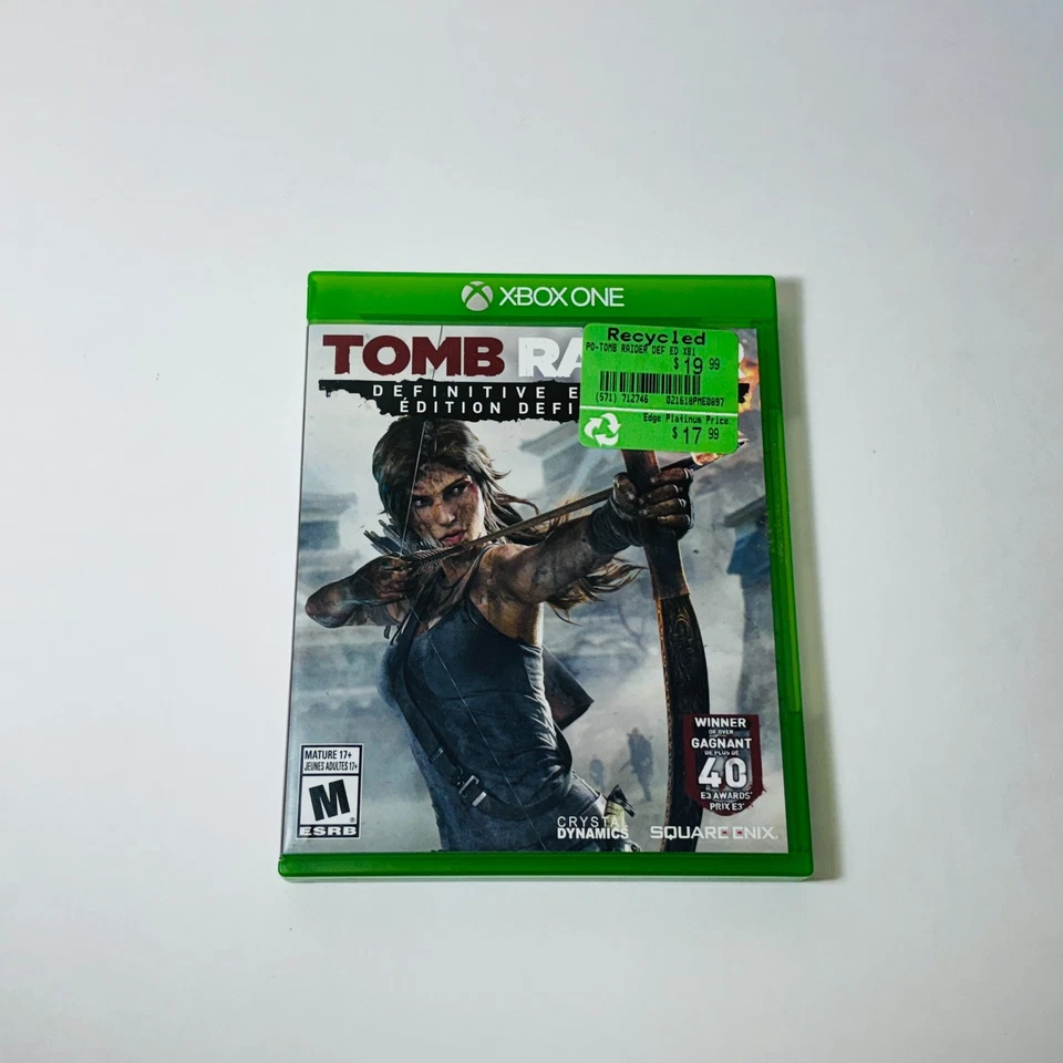 Tomb Raider -- Definitive Edition (Microsoft Xbox One, 2014) (Tested) - Image 1 of 3