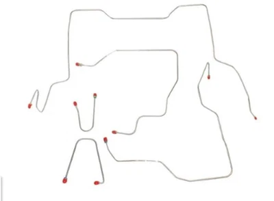 Kit de línea de freno para Ford F-250 Super Duty 2002-2004 plataforma corta doble cabina-CBK0085SS Foto 1 de 2