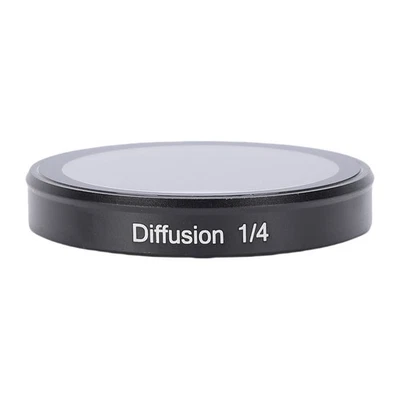 Black Diffusion 1/4 Filter Fit For Action 3 4 5 Pro Camera Creative Mist - Image 1 of 4
