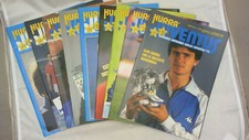 Lotto 11 riviste Hurrà Juventus 1984 - Anno XXII n.1-2-3-4-5-6-7/8-9-10-11-12