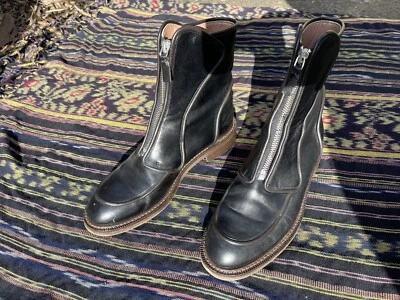 Bota Moto Marni Cuero Cremallera Talla 39 Foto 1 de 4