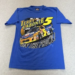 Vintage Terry Labonte 2003 Kellogg Tony the Tiger Shirt Hendrick NASCAR Size M - Picture 1 of 13