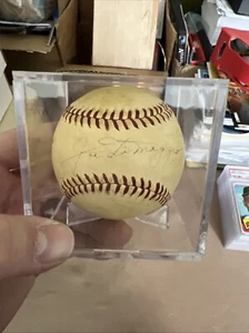 Joe DiMaggio And Dom Dimaggio Signed Baseball With Original Box - Picture 1 of 8