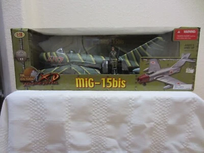 Ultimate Soldier 1/18 MIG-15bis Airplane(aircraft)+Pilot Action Figure MISB - Image 1 of 4
