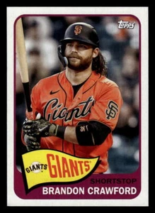 2023 Topps Archives #158 Brandon Crawford San Francisco Giants - Picture 1 of 2