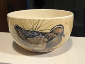 Robert Gordon AUSTRALLIA Wildlife DUCK Soup/Cereal/Salad BOWL Bird Collection - Picture 1 of 10