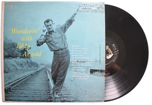 WANDERIN WITH EDDY ARNOLD VINYL LP RCA MONO LPM 1111 FOLK COUNTRY 1955 - Picture 1 of 6