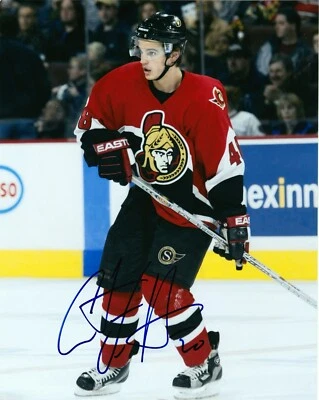 ANTOINE VERMETTE OTTAWA SENATORS AUTÓGRAFO CON CERTIFICADO DE AUTENTICIDAD FOTO 8X10  Foto 1 de 3