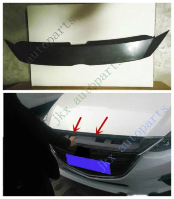 Жемчужно-черный чехол на переднюю решетку капот защитная пластина для Mazda 3 Axela 2014-2016 - Изображение 1 из 4