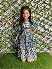 pakistańska indyjska sukienka dziecięca salwar kameez odzież imprezowa