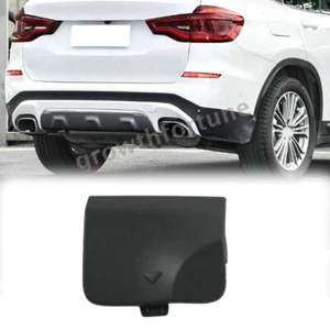 Rear Bumper Tow Hook Cover Cap Primed Black For BMW X3 G01 2018-2020 51127953954 - Picture 1 of 8