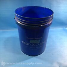 5-Gallon Sherwin Williams Blue Plastic Bucket USIP