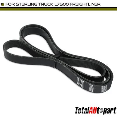 Heavy Duty Serpentine Belt for Sterling Truck L7500 L8500 Freightliner 88.54 in - Image 1 of 4