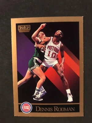 1990-91 SkyBox Деннис Родман Detroit Pistons #91, охранная птица - Изображение 1 из 2