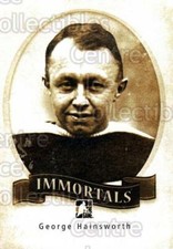 2013-14 Between the Pipes Immortals #9 George Hainsworth