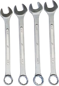 4 Pc. 12 Point SAE Jumbo Raised Panel Combination Wrench Set - Picture 1 of 2