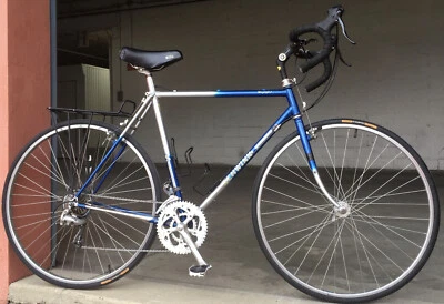 Bicicleta de carretera Schwinn Voyageur MOD 55 cm azul/plateada Panasonic Japón Foto 1 de 4
