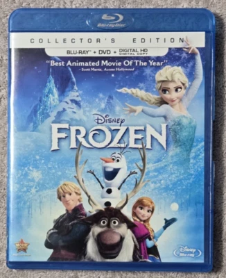 WALT DISNEY - FROZEN - BLU RAY & DVD COMBO - 2013 - KRISTEN BELL - IDINA MENZEL Foto 1 de 4