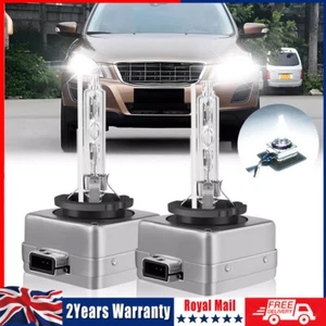 For Volvo XC60 2008-2013 D1S Xenon HID Headlight Bulbs Low Beam 6000K White Kit - Picture 1 of 9