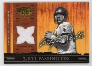 2004 Leaf Certified Materials Certified Skills Brad Johnson /175 - Picture 1 of 2