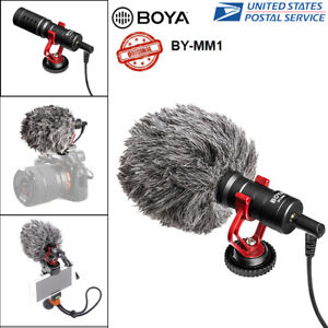 BOYA BY-MM1 Universal Video Mic Microphone Condensor For Nikon Canon DSLR Camera