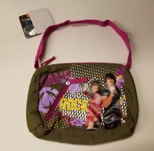 Bolso de Mano Niñas Pequeñas Disney Camp Rock Verde Oliva Rosa Borde Edades 3+ - Imagen 1 de 9