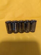CR123A Panasonic 3V Lithium Batteries (5-Pack, Exp 2031)