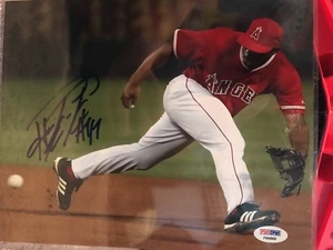 Howie Kendrick Signed Los Angeles Angels 8x10 Photo PSA/DNA - Picture 1 of 5
