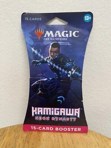 Paquete de refuerzo Kamigawa Neon Dynasty Draft NUEVO Magic The Gathering 15 cartas - Imagen 1 de 2