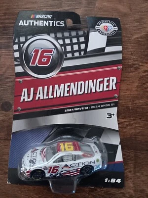 Nascar Authentics Aj Allmendinger #16 Action Industries 2024 Wave 1 1:64 Scale  - Image 1 of 4