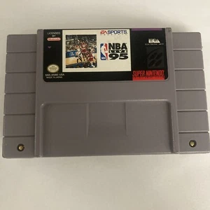 EA Sports - NBA Live 95 (Super Nintendo Entertainment System, 1994) - Picture 1 of 4