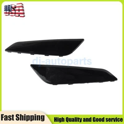 Pair Gloss Black Fender Duct Trim Left+Right For BMW 520i 530i 540i xDrive 550i - Imagem 1 de 4