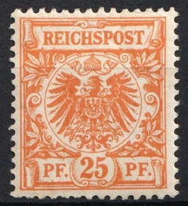 1889/1900 20pf Deutsches Reich, Germany Mi.49b CV 50 $ - Bild 1 von 1