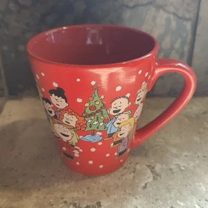 A Charlie Brown Red Christmas Coffee Cup ~10oz ~Ceramic ~Zak! Designs ~2016 - Picture 1 of 6