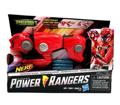 Power Rangers Beast Morphers Cheetah Beast Blaster Grid Battleforce Red Devon Foto 1 de 4