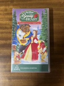 Beauty And The Beast The Enchanted Christmas VHS 1991 - Picture 1 of 4