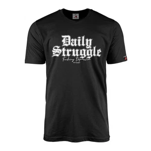 Daily Struggle Fucking Depression PTBS Psyche Alfashirt T-shirt  #46873 - Bild 1 von 2