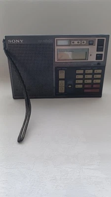 Vintage Sony ICF-7600DS AM/FM Radio with Manual – Not Working - FOR PARTS - Image 1 of 4