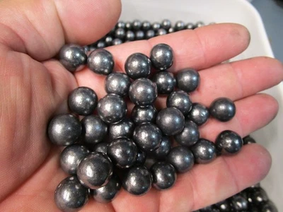 Cast Lead Round Balls .495 Diameter 178 Grains each 100 per order - Image 1 of 3