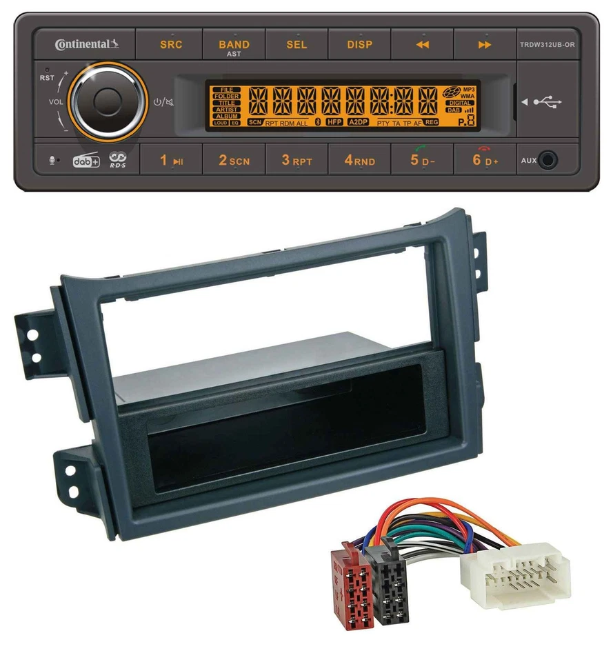 Continental Bluetooth MP3 USB DAB Autoradio für Opel Agila B 2008-2014 Suzuki Sp - Bild 1 von 4