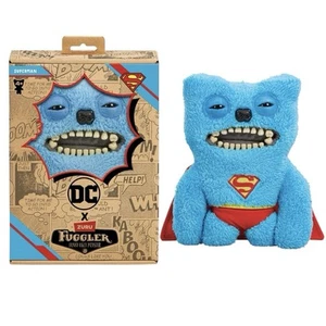 FUGGLER DC SUPERMAN COLLECTOR'S EDTION FUNNY UGLY MONSTER IN HAND! - Picture 1 of 4